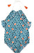 A Blue Swimsuits from Folpetto in size 5T for girl. (Front View)
