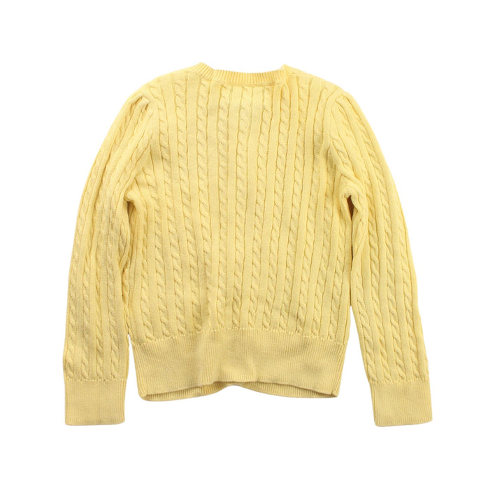 A Yellow Cardigans from Polo Ralph Lauren in size 3T for girl. (Back View)