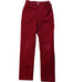A Red Casual Pants from Jacadi in size 8Y for girl. (Front View)
