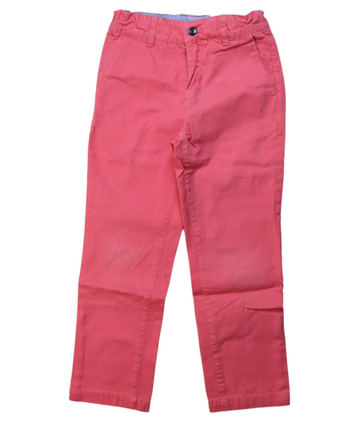 A Pink Casual Pants from Jacadi in size 6T for girl. (Front View)