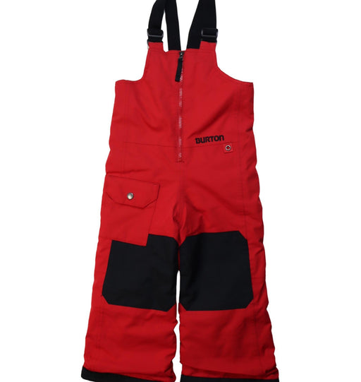 A Red Ski Pants & Salopettes from Burton in size 3T for boy. (Front View)