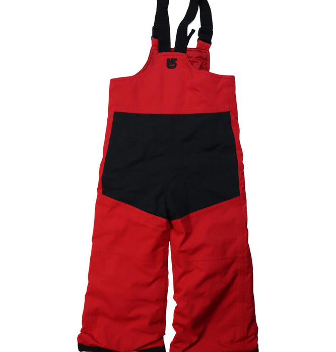 A Red Ski Pants & Salopettes from Burton in size 3T for boy. (Back View)
