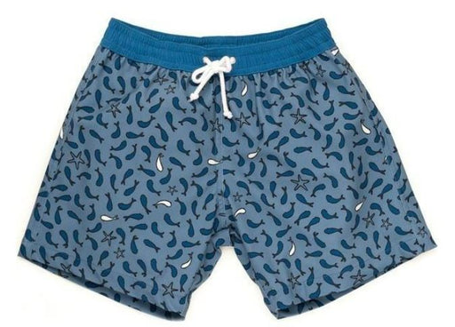 A Blue Swim Shorts from Folpetto in size 12-18M for boy. (Front View)