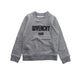A Grey Crewneck Sweatshirts from Givenchy in size 4T for boy. (Front View)