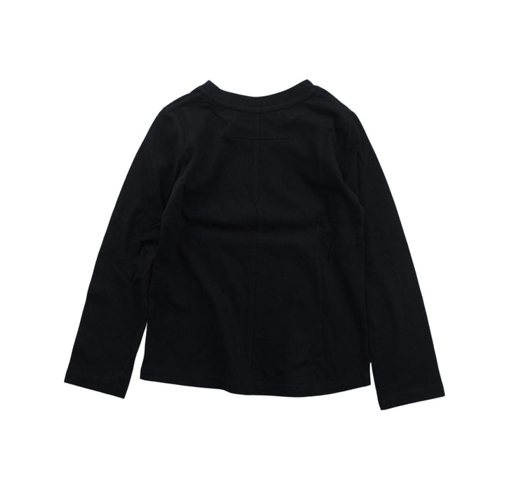 A Black Long Sleeve T Shirts from Givenchy in size 4T for boy. (Back View)