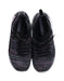 A Black Sneakers from Skechers in size 7Y for girl. (Back View)