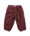 A Burgundy Casual Pants from Bonpoint in size 2T for boy. (Front View)