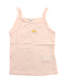 A Pink Sleeveless T Shirts from Petit Bateau in size 2T for girl. (Front View)