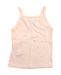 A Pink Sleeveless T Shirts from Petit Bateau in size 2T for girl. (Back View)