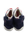 A Blue Sneakers from Miki House in size 7Y for boy. (Back View)