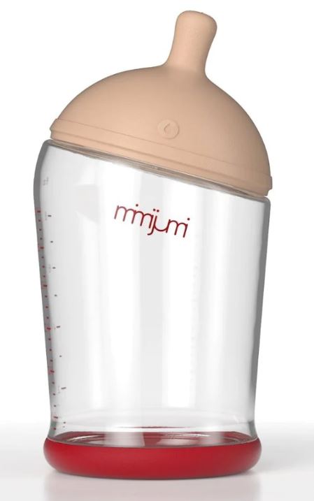 A Pink Utensils & Containers from Mimijumi in size O/S for neutral. (Front View)