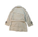 A Ivory Coats from Burberry in size 4T for girl. (Back View)