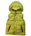 A Yellow Outerwear Vests from Burberry in size 4T for boy. (Front View)