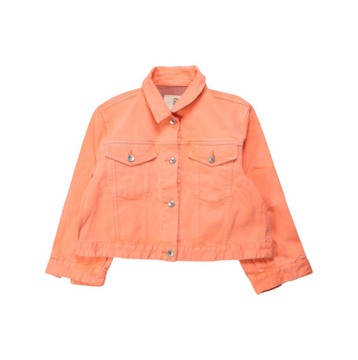 A Orange Lightweight Jackets from jnby by JNBY in size 5T for girl. (Front View)