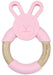 A Pink Wooden Toys from Glitter & Spice in size O/S for girl. (Front View)