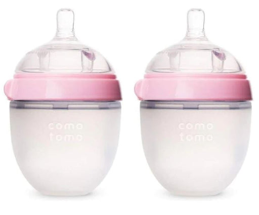 A Pink Utensils & Containers from Como Tomo in size 0-3M for girl. (Front View)
