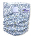 A Blue Cloth Diapers from Baby BeeHinds in size O/S for girl. (Front View)