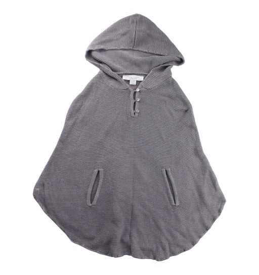 A Grey Capes & Ponchos from Chateau de Sable in size 4T for neutral. (Front View)
