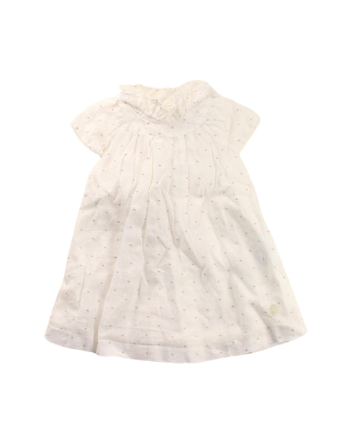 A White Short Sleeve Dresses from Pili Carrera in size 6-12M for girl. (Front View)