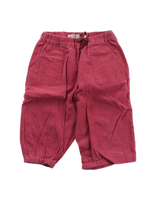 A Red Casual Pants from Bonpoint in size 6-12M for neutral. (Front View)