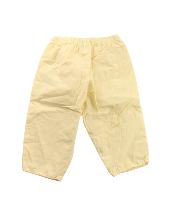 A Yellow Casual Pants from Bonpoint in size 6-12M for boy. (Back View)