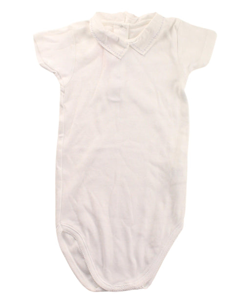 A White Short Sleeve Bodysuits from Bonpoint in size 2T for neutral. (Front View)