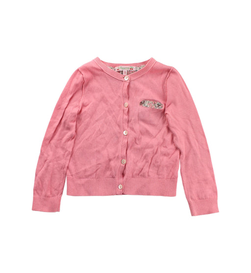 A Pink Cardigans from Bonpoint in size 3T for girl. (Front View)