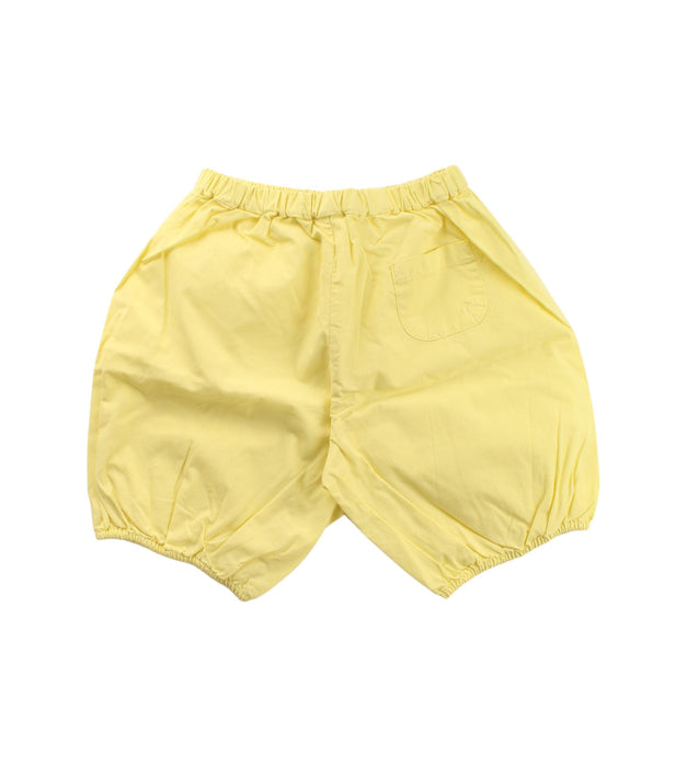 A Yellow Shorts from Bonpoint in size 12-18M for girl. (Back View)