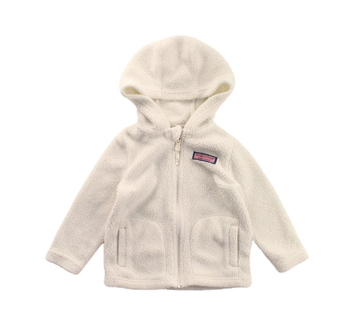 A White Lightweight Jackets from Vineyard Vines in size 12-18M for boy. (Front View)