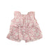 A Pink Sleeveless Dresses from Bonpoint in size 12-18M for girl. (Front View)