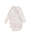 A White Long Sleeve Bodysuits from Bonpoint in size 12-18M for neutral. (Back View)
