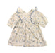 A White Short Sleeve Dresses from Minkmui in size 12-18M for girl. (Front View)