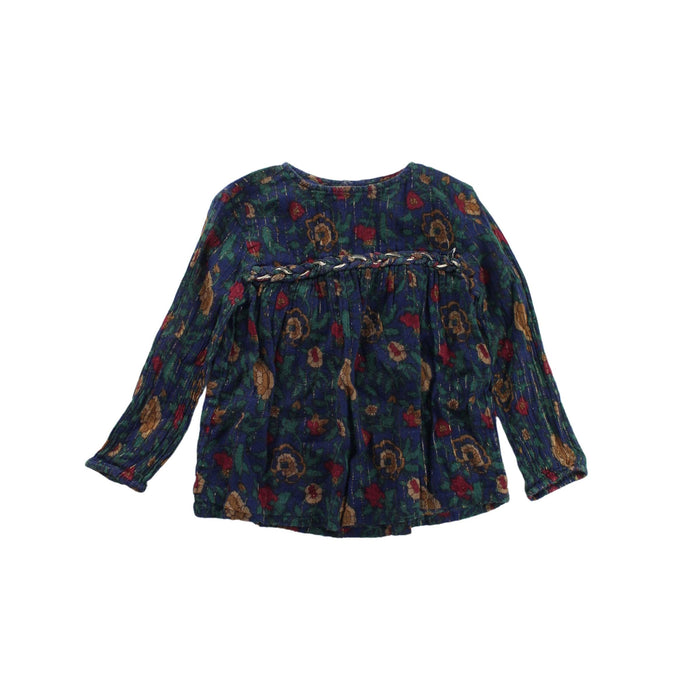 A Multicolour Long Sleeve Tops from Louis Louise in size 3T for girl. (Front View)