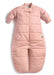 A Pink Sleepsacs from ErgoPouch in size 4T for girl. (Front View)