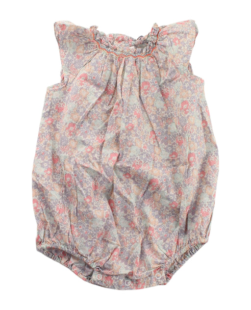 A Multicolour Short Sleeve Bodysuits from Bonpoint in size 6-12M for girl. (Front View)