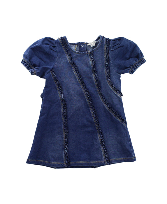 A Blue Short Sleeve Dresses from Habitual in size 2T for girl. (Front View)
