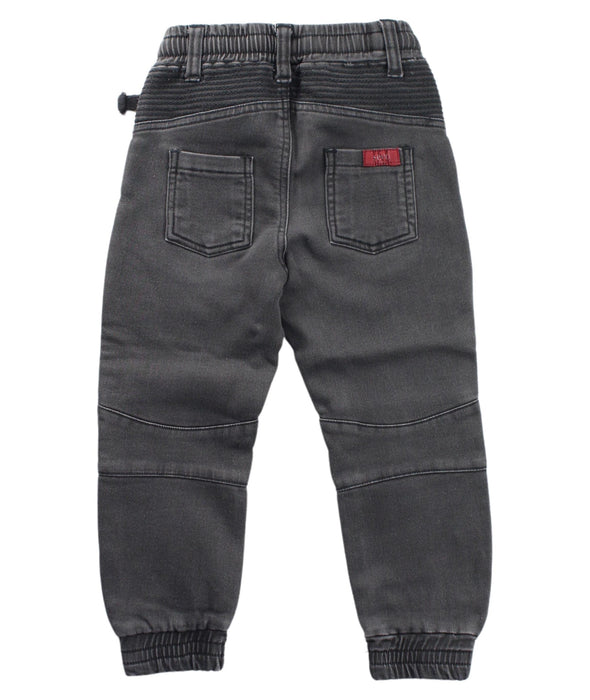 A Grey Casual Pants from Seed in size 2T for boy. (Back View)