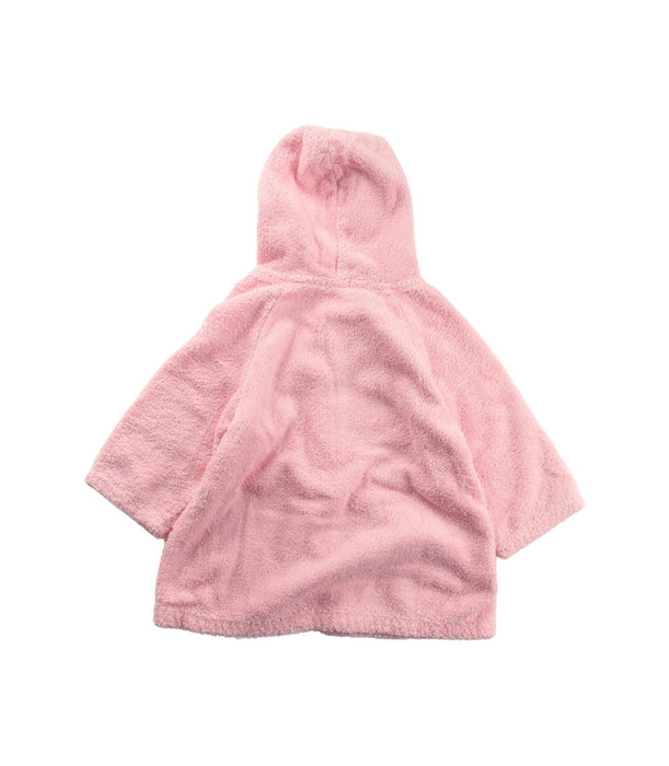 A Pink Bathrobes from Miki House in size 2T for girl. (Back View)
