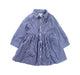 A Blue Long Sleeve Dresses from Ralph Lauren in size 12-18M for girl. (Front View)