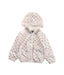 A White Lightweight Jackets from Monnalisa in size 12-18M for girl. (Front View)