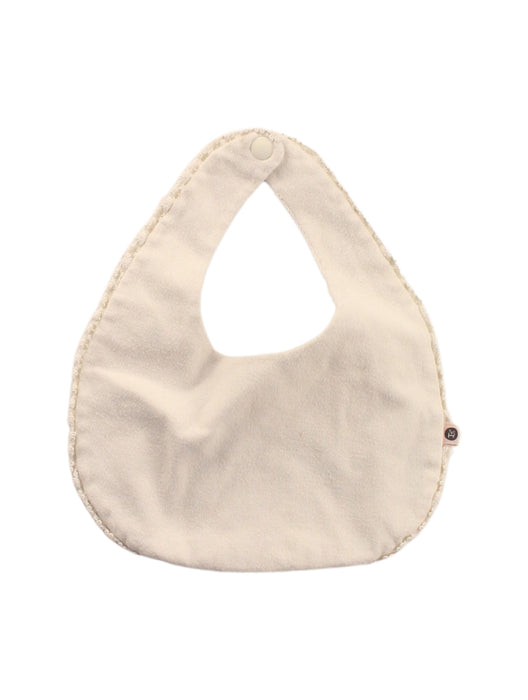 A White Bibs from Happy Prince in size O/S for girl. (Back View)