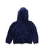 A Blue Zippered Sweatshirts from Cyrillus in size 3T for boy. (Back View)