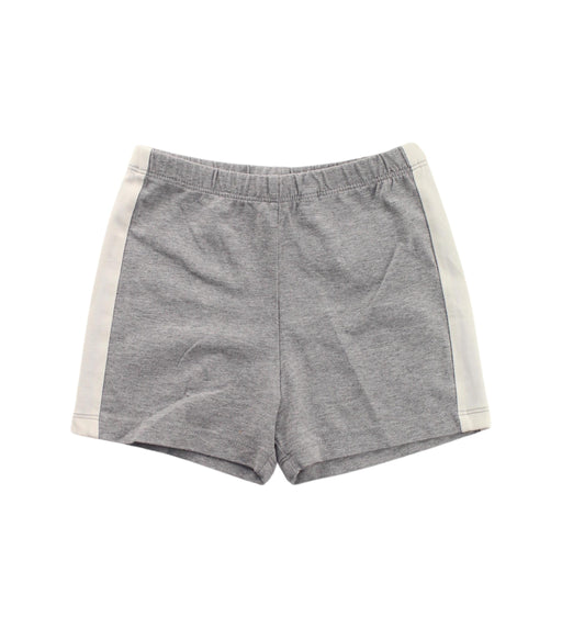 A Grey Shorts from Moncler in size 6-12M for girl. (Front View)