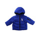 A Blue Puffer/Quilted Jackets from Polo Ralph Lauren in size 6-12M for boy. (Front View)