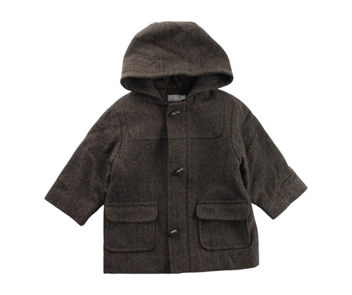 A Brown Coats from Natalys in size 12-18M for boy. (Front View)