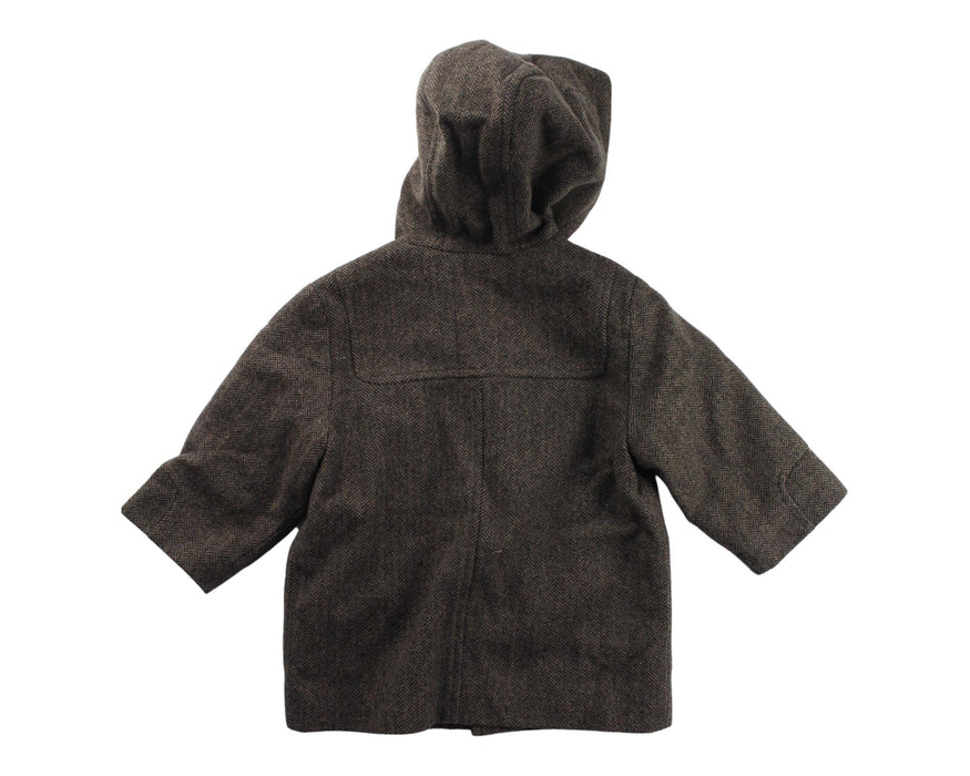 A Brown Coats from Natalys in size 12-18M for boy. (Back View)