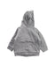 A Grey Zippered Sweatshirts from Jacadi in size 6-12M for boy. (Back View)