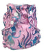 A Pink Swim Diapers from Apple Cheeks in size O/S for girl. (Front View)