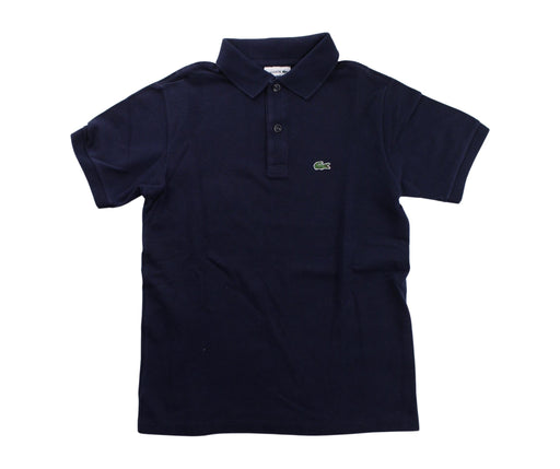 A Blue Short Sleeve Polos from Lacoste in size 14Y for boy. (Front View)