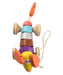 A Multicolour Wooden Toys from J'adore in size O/S for neutral. (Back View)